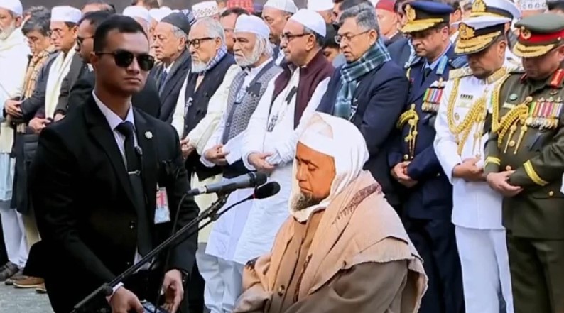 বেগম খালেদা জিয়ার জানাজা সম্পন্ন