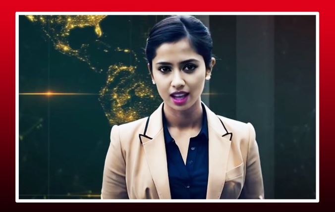 দেশে প্রথমবারের মতো সংবাদ পাঠ করল কৃত্রিম বুদ্ধিমত্তা অপরাজিতা