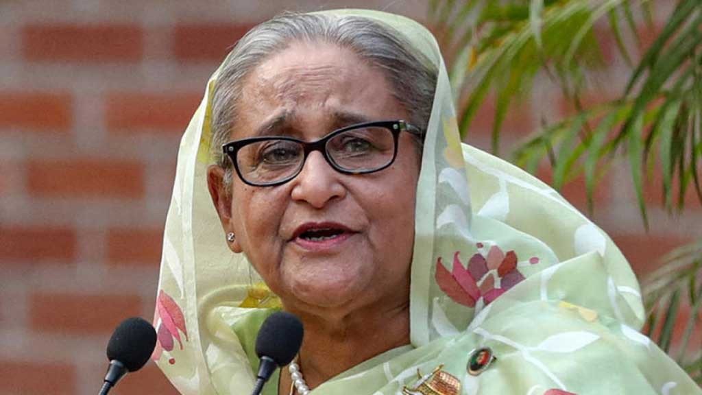 শেখ হাসিনাকে ১৮ নভেম্বরের মধ্যে ট্রাইব্যুনালে হাজির হওয়ার নির্দেশ